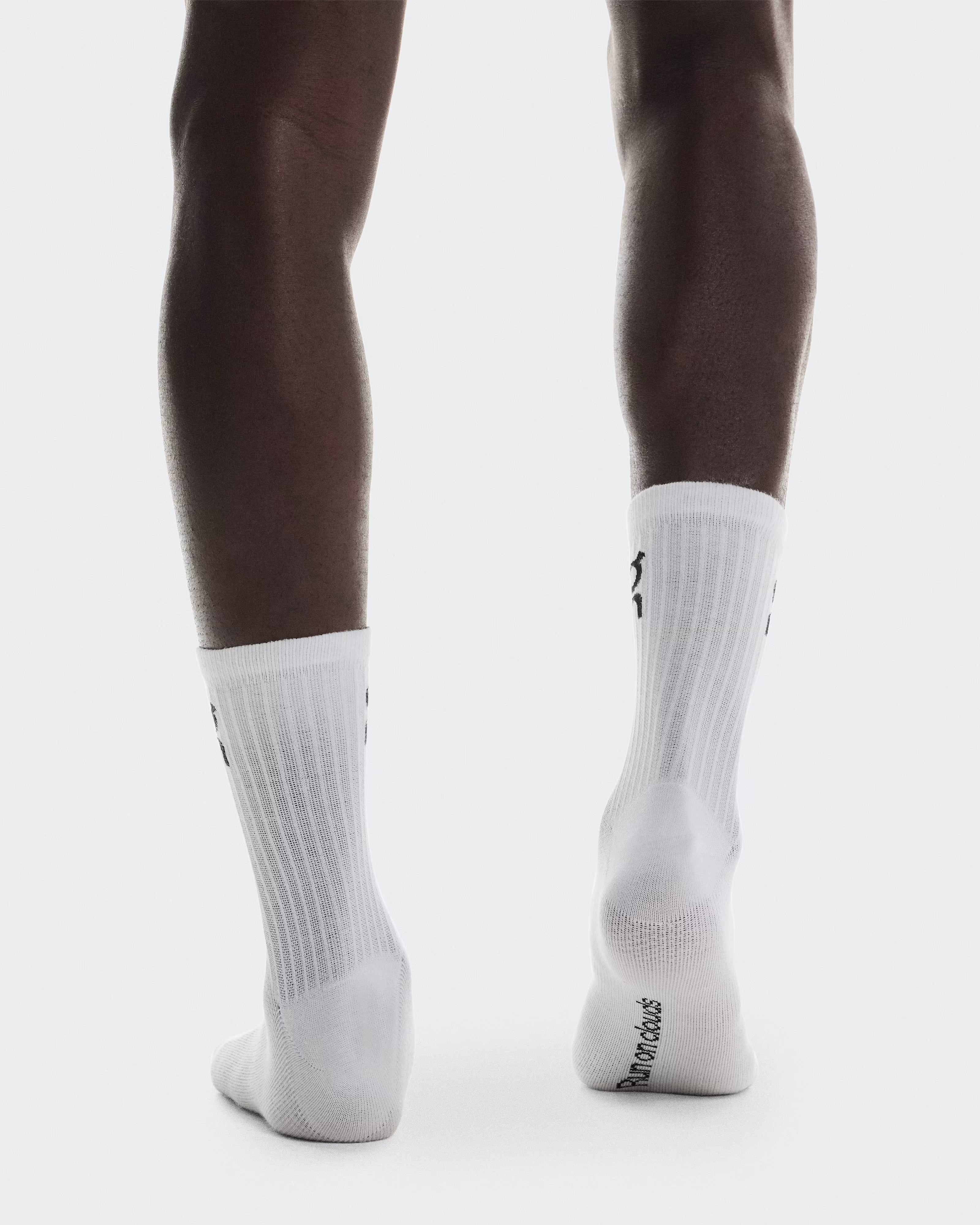Unisex On Running White Logo High 3-Pack Socks